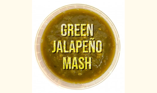 Green Jalapeno Chilli Mash - With Seeds - 500ml (Highly Concentrated)